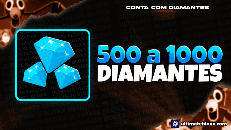 [💎500~1000] Conta com Diamantes